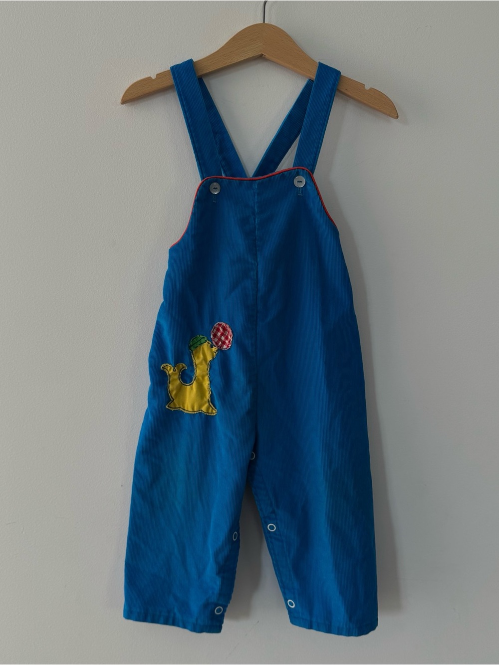 Vintage Corduroy Overalls, size 18-24 months.